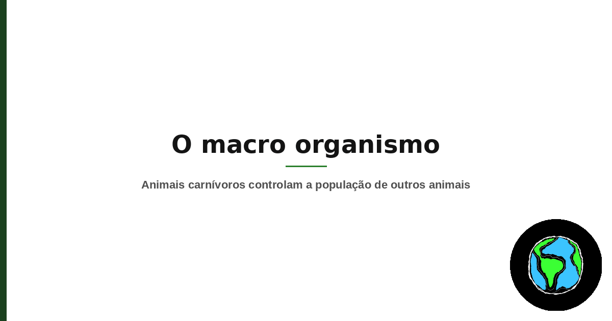 Imagem de destaque do artigo O macro organismo